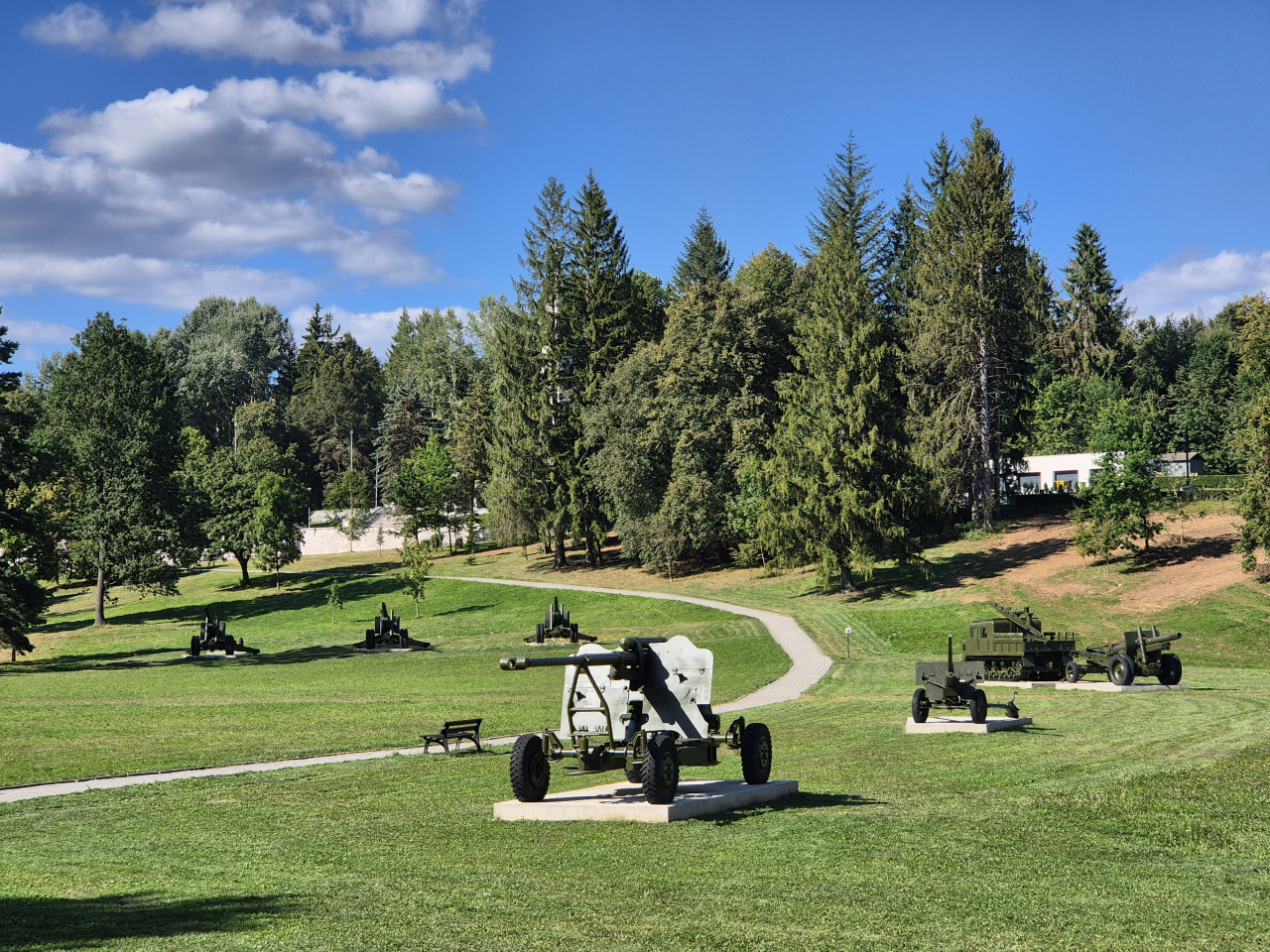 Park bojovej techniky (august 2025)