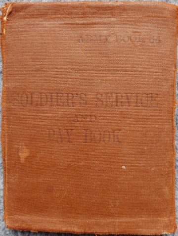 1. Soldier´s Service and Pay Book