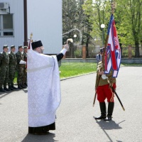 požehnanie zástvy pravoslávnym duchovným ozbrojených síl