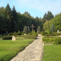 Pamätný cintorín  čs. armádneho zboru na Dukle (september 2012)